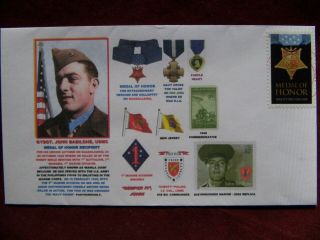 Medal Of Honor @,  Guadalcanal,  Killed In Action,  Iwo Jima,  " Manila John " Basilone
