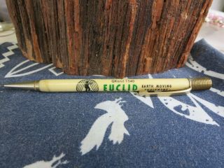 Vintage Euclid Earth Moving Equipment Mechanic Pencil Kansas City Missouri Rp10