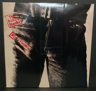 The Rolling Stones - Sticky Fingers - Vinyl Lp - With Zip