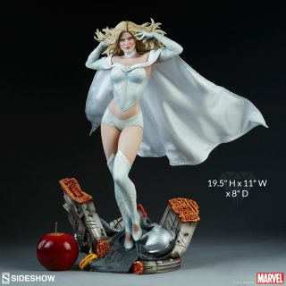 Sideshow Marvel X - Men Emma Frost Premium Format Figure Statue Misb