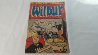 Vintage Wilbur Comic Book Vol.  1 No.  5
