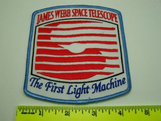 Nasa James Webb Space Telescope The First Light Machine Patch