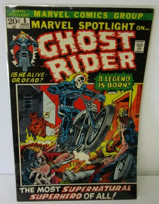 Marvel Spotlight 5 Origin & 1st Ghost Rider (johnny Blaze) Wow
