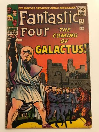 Fantastic Four 48 1st App Silver Surfer & Galactus G,