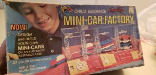 Vintage Child Guidance Mini - Car Factory