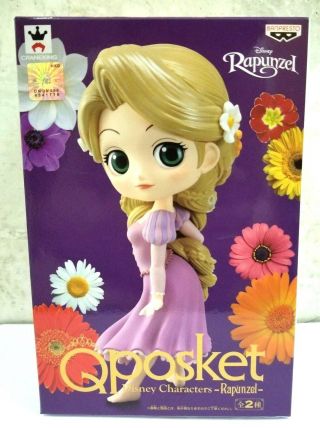 Banpresto Q Posket Disney Characters Rapunzel Pastel Color Ver.