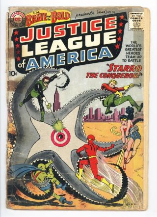 Brave And The Bold 28 Vol 1 Low Grade 1st App Of The Justice League 1960