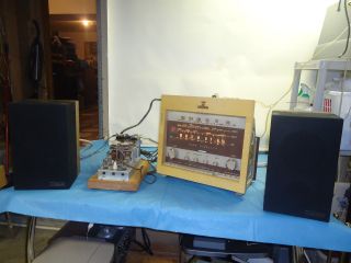 Vintage Tube Stereo Amplifier,  Tuner Pre - Amp,  Nordmende Isabella