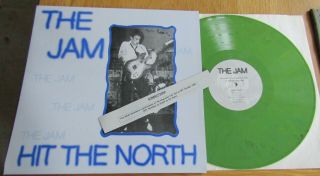 The Jam - Hit The North Green Marbled Vinyl Lp Paul Weller Unplayed Uk