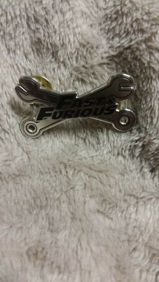 Universal Studios Fast & Furious Supercharged Double Wrench Pin