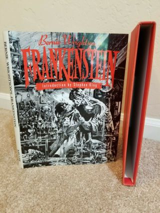 Frankenstein By Bernie Wrightson 1994 Signed Limited Slipcase 199/300,  Bonus