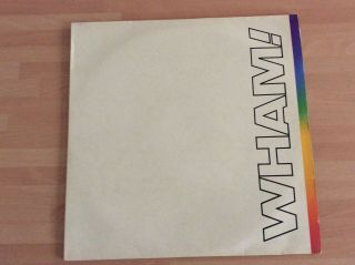 Wham 2 X 12 " Vinyl Lp Double Album The Final Inners & Insert George Michael Ex