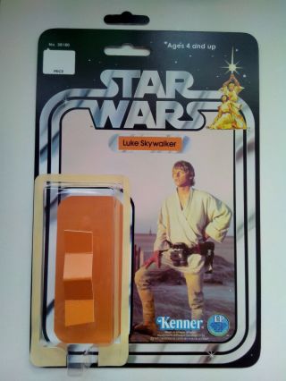 Vintage Luke Skywalker Farm Boy On 12 Back Star Wars Restoration Kit Self Adhes