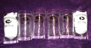 Vintage Jack Daniels Tennessee Squire Highball Glasses - Set Of 6 Libbey