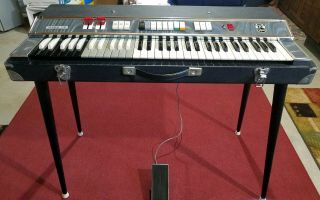 Vintage Rheem Mark Vii Combo Organ W Pedal Everything 1960 