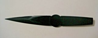 OLD VINTAGE PUT YOUR CHIPS ON BROWN & BIGELOW ROULETTE WHEEL GAME LETTER OPENER 3