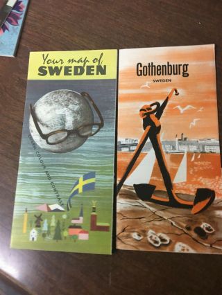 Map Of Sweden & Gothenburg Brochure (in English)