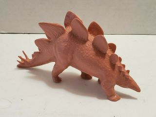 Vintage British Museum Of Natural History Stegosaurus Dinosaur Toy Figure 1975