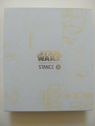 Sdcc 2019 Comic - Con Stance Star Wars Socks Rebels 2 Pack Box Only No Socks