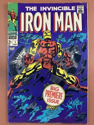 Invincible Iron Man 1 Marvel Comics Silver Age