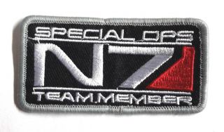 Mass Effect N7 Special Ops Team Member Patch - 3 " Wide - Usa Mailed (mepa - 06)