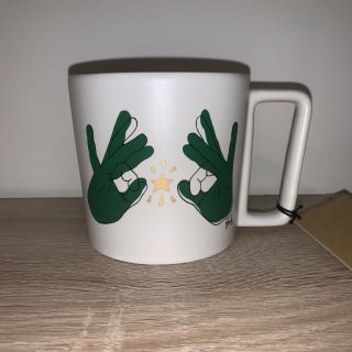 Asl American Sign Language Starbucks Mug Coffee Cup Washington Dc Signing Store