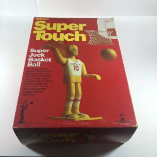 Vintage Jock Basketball Game Schaper Touch Toy Box 1976