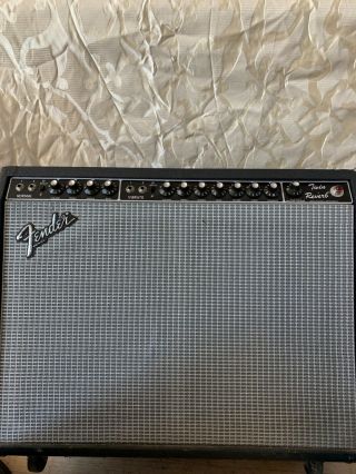 Fender Vintage Twin Reverb Guitar Amplifier - Does Not Work - May Need Tubes