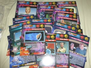 Star Trek Universe 1997 30 fact sheets inside story Newfield Publications Ilia 3