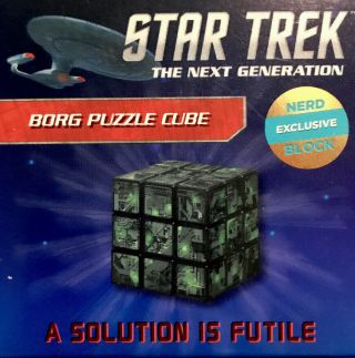 Star Trek: The Next Generation:borg Puzzle Cube:sale