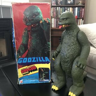 1977 Godzilla Mattel Shogun Warriors 19 " Figure W/ Box Vintage