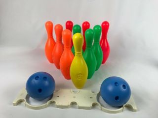 Bowling Set Toy Vintage 70 