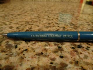 Vintage California Highway Patrol Chp Paper Mate Double Hearts Ballpoint Pen