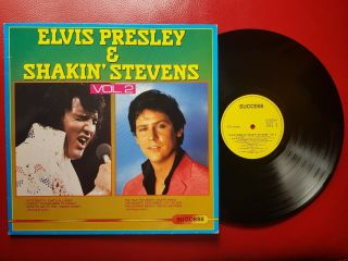 Shakin Stevens And Elvis Presley Vol 2 Lp