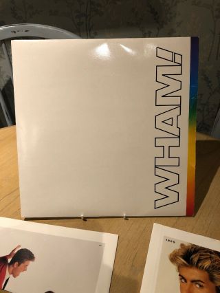 Wham The Final Vinyl 2LP Gold Discs From Box Set,  No Box 2