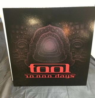 Tool 10000 Days - Double Vinyl Lp Nm 10,  000 Days Red Vinyl