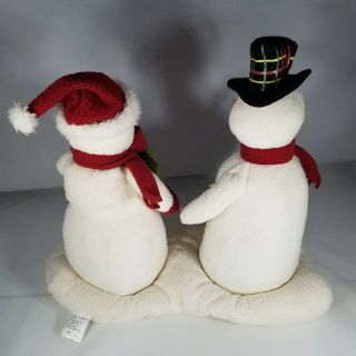 Hallmark Jingle Pals Caroling Snowmen Animated Musical Plush Christmas 2003 Tag 3