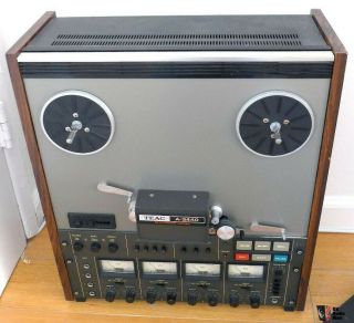 Vintage TEAC A - 3440 4 Channel Reel To Reel Tape Deck R16538 3