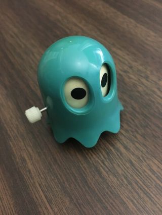 Vintage Tomy Pac - Man Ghost Monster Wind - Up Toy Loose