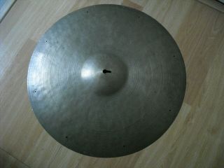 17 3/4 " Vintage Old Stamp K Zildjian Istanbul Cymbal 1535g Almost 18 "