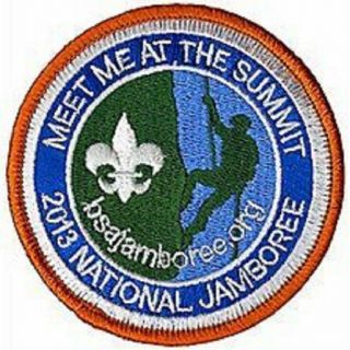 4 Boy Scout 2013 National Jamboree Patch Set Meet Me At The Summit Emblem