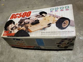 Vintage 1/8 Scale Associated Rc 500 2wd R/c Nitro Racing Car