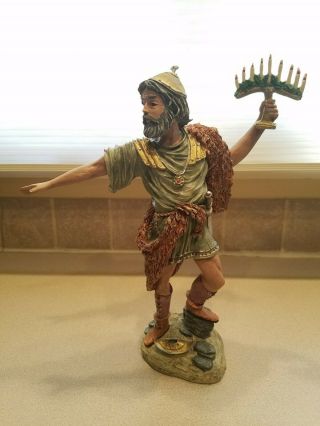 Duncan Royale History Of Santa Iii Judah Maccabee 12 " Figurine Limited Numbered