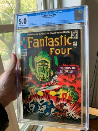 Fantastic Four 49.  Cgc 5.  0.  Just Back From Cgc