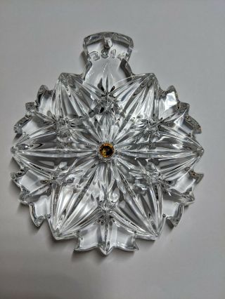 Waterford Crystal Snowflake Ornament 2014 Wonderful.
