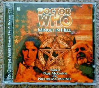 Dr Who Cd Big Finish Audio Book Minuet In Hell Paul Mcgann Collectable