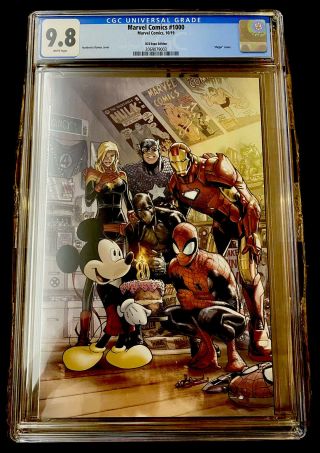 Marvel Comics 1000 Cgc 9.  8 D23 Expo Ramos Mickey Mouse Cover Variant (2019)