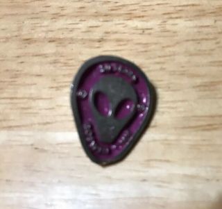 The Roswell Incident 50th Anniversary Pin Alien Purple Mexico Area 51