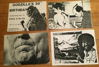 Larry Walczak Mail Art 26 Postcards 1980 - 1996