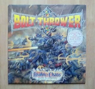 Bolt Thrower Vinyl Lp Realm Of Chaos,  (incl Booklet) Ex,